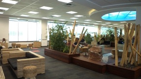 Sitting Area In The Office Building